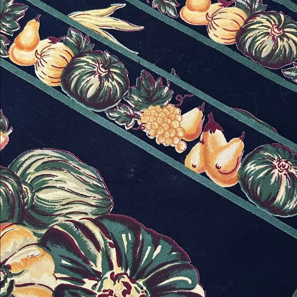 April Cornell for Sur La Table Autumn Harvest Pumpkin Placemats, Set of 6